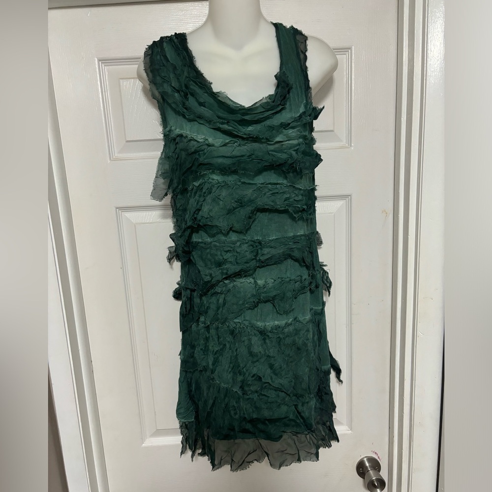 Silk mini dress